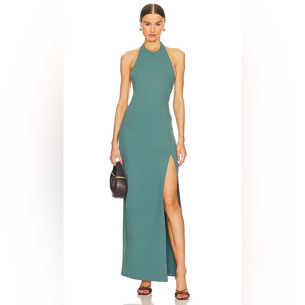 Susana Monaco high neck low back dress, size XS, NWT
